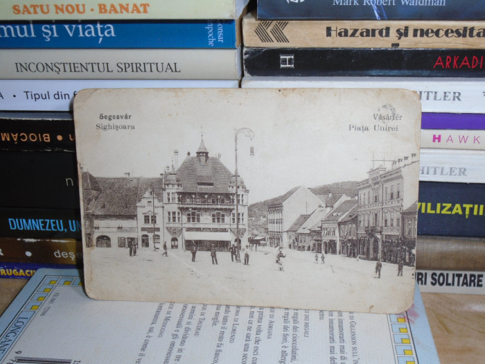 CARTE POSTALA * SIGHISOARA / SEGESVAR - PIATA UNIREI