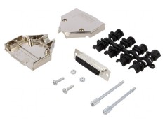 Conector D-Sub 25 PIN Mufă Mamă Lipire Pe Cablu Set Complet