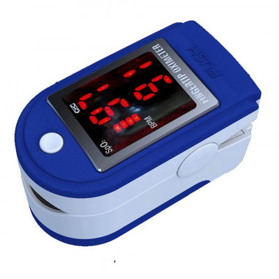 Puls Oximetru Digital Oximeter Pulsometru Masurarea Oxigenului Din Sange foto