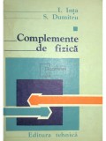 Ioan Inta - Complemente de fizica, vol. 1 (Editia: 1982)