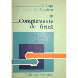 Ioan Inta - Complemente de fizica, vol. 1 (Editia: 1982)