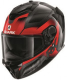 Casca Moto Shark Spartan GT Carbon Shestter Negru / Gri / Rosu Marimea XL HE7005E-DRA-XL