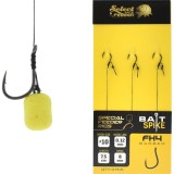 Carlige legate SELECT BAITS FH4 Method Feeder Bait Sting Rig 8mm, Nr.10, 7.5cm, 3buc/pac