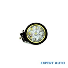Proiector led ch07-02 rotund 27w cu angel eyes alb, spot beam 30&deg; 12/24v​ lw015 Alta marca Alt model #7