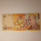 Di 18 Bancnota 5 000 lei 1998 AUNC FIlifgram mic si mare