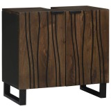 Dulap Chiuvetă pentru Baie 62 x 33 x 58 cm &ndash; Are un design robust din lemn de mango.