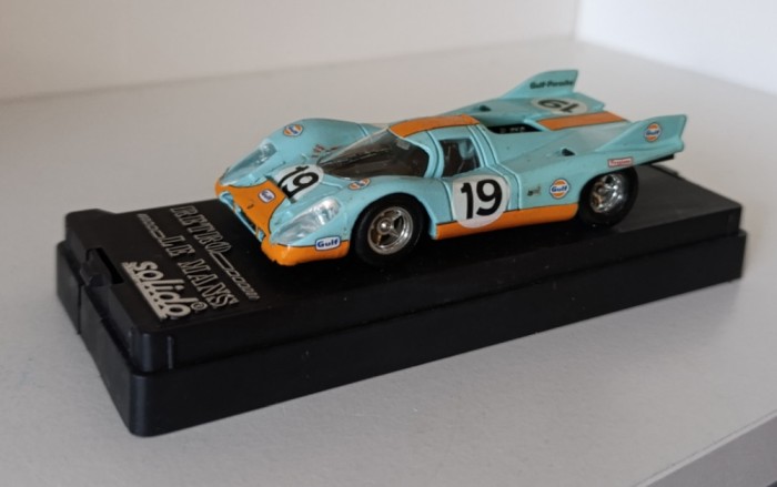 Macheta Porsche 917 K Gulf 24h Le Mans 1971 - Brumm 1/43