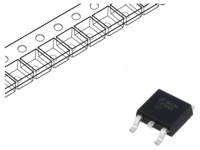 Stabilizator Liniar de Tensiune 5V 0.5A TO252 foto