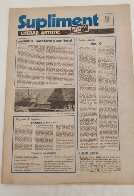 TINERETUL LIBER supliment literar-artistic (17 februarie 1990) foto