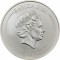 Samoa 2023 &ndash; 2 dolari - White Tiger 1 OZ , Monedă de argint