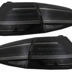 Stopuri Full LED compatibil cu VW Golf 7 7.5 VII (2012-2020) Facelift G7.5 Look Fumurii TLVWG7FS