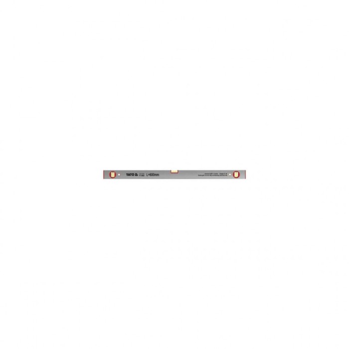 Nivela aluminiu 600 mm, 3 bule Yato YT-3002
