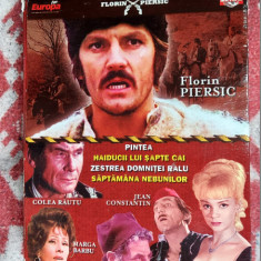 COLECTIA FLORIN PIERSIC , LOT 4 DVD-URI , DVD-UL 1 SI 2 SIGILATE .