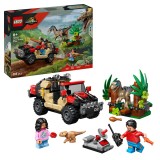 LEGO Evadare off-road din calea unui Velociraptor Quality Brand
