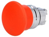 Comutator apăsare SCHNEIDER ELECTRIC 22mm roșu, cap ciupercă, IP66, fără iluminare