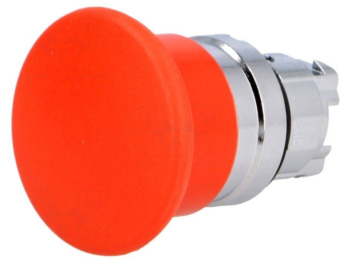 Comutator apăsare 22mm roșu stabil