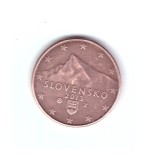 Moneda Slovacia 1 cent 2013, stare buna, curata