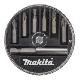 Set 6 biti pentru insurubare, Makita D-73271, cu adaptor magnetic, 7 piese