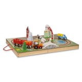 Set de joaca portabil - Ferma, Melissa &amp; Doug