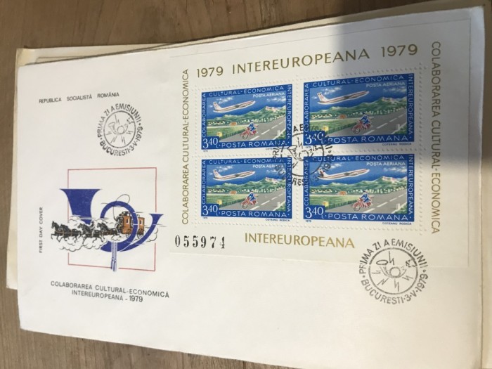 CPIF.1. Plic cu bloc 1979 intereuropean