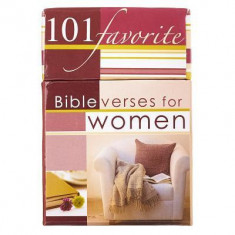 101 Favorite Bible Verses for Women Cards