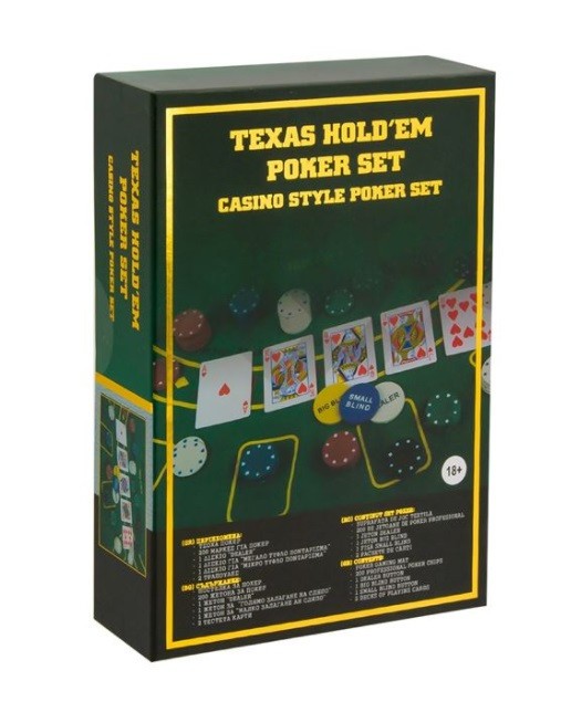 Set poker tip Casino, 206 piese, 18 ani +, ConceptSeller