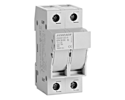 Separator cu fuzibil voltaic 2P 25A 10X38mm IS506122-A Schrack foto