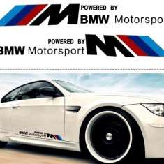 Sticker auto model BMW ///M Motorsport (set 2 buc.)