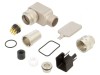 Conector M16 mufă tată cablu unghi 90&deg; IP67