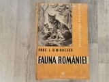 Fauna Romaniei de I.Simionescu