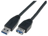 Cablu USB 3.0 A-B 1.8m Negru, Digitus