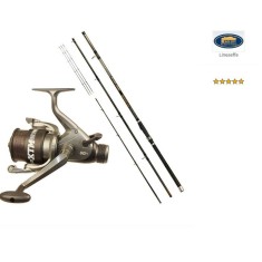 Set lanseta Lineaeffe Intruder Hyper 3.60m/30-80g + Mulineta Intruder XTM 6000