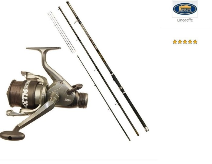 Set lanseta Lineaeffe Intruder Hyper Accesorii pescuit &gt; Nada si momeli 3.60m/30-80g + Mulineta Intruder XTM Accesorii pescuit &gt; Nada si momeli 6000