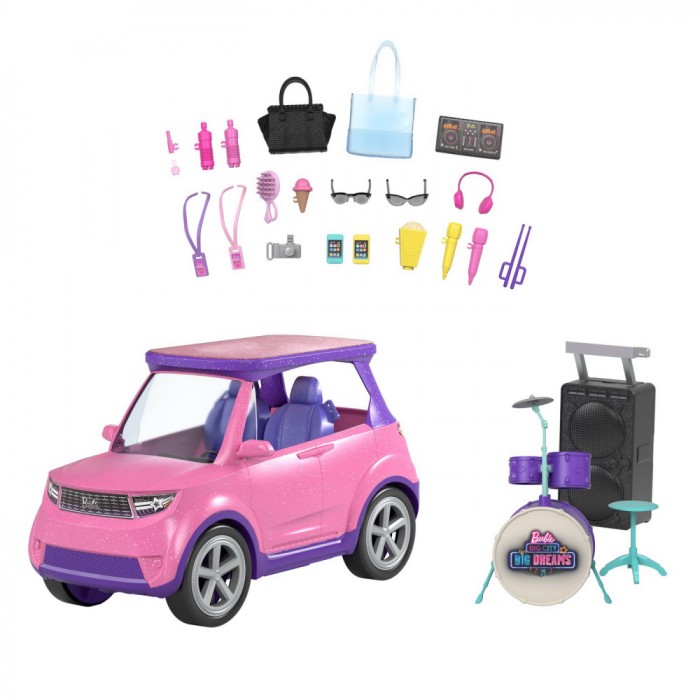 BARBIE MASINA 2IN1 SuperHeroes ToysZone