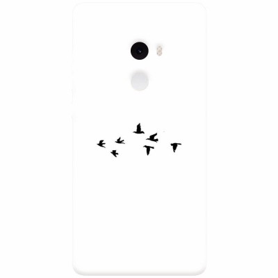 Husa silicon pentru Xiaomi Mi Mix 2, Birds foto