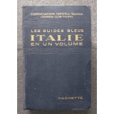 Les guides bleus: Italie en un volume (1938, Touring Club Italien)