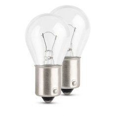 Becuri auto p21w halogen 12v 21w, soclu ba15s, set 2 buc, omologate, transparent