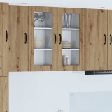 vidaXL Dulap de bucătărie cu raft Stejar Artizanal 40 x 31 x 80 cm 885353