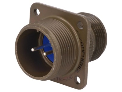 Conector circular 16S, 13A, 2 pini foto