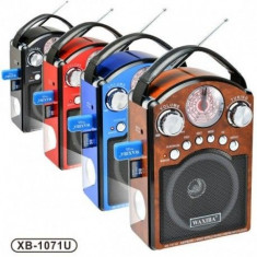 Radio multifunctional dotat cu mp3 player Waxiba XB-1071U foto