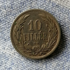 MONEDA-10 FILLER 1894 - UNGARIA