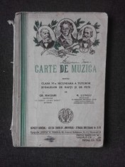 CARTE DE MUZICA PENTRU CLASA VI-A SECUNDARA A TUTUROR SCOALELOR DE BAIETI SI DE FETE - GR. MAGIARI