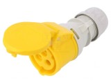 Conector Alimentare AC Mufă Mamă 16A 110V IP44