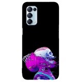 Husa compatibila cu Oppo A31 model Escape from society, Silicon, TPU, Viceversa, Transparent, Carcasa
