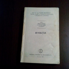 AVIATIA (Dictionar Ilustrat) - Florin Zaganescu - 1985, 415 p.