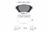 Set placute frana TEXTAR 2624501