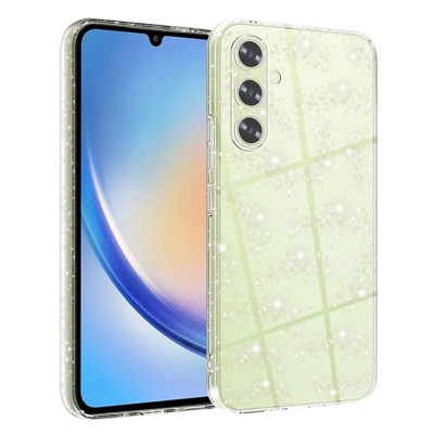 Techsuit - SparkleSkin Series - Samsung Galaxy A34 5G - Clear foto
