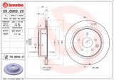 BREMBO 09.8969.21 PRIME LINE - UV Coated Disc frana