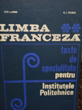 Ion Climer - Limba franceza - Texte de specialitate pentru Institutele Politehnice, vol. III (editia 1968)