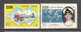 Cuba.1971 Posta aeriana-35 ani zborul cu avionul Camaguey-Sevilla GC.164, Nestampilat